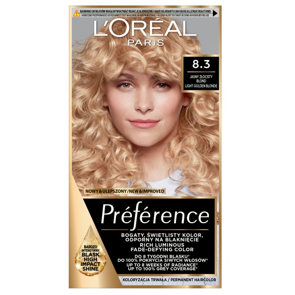 L'Oreal Paris, Farba