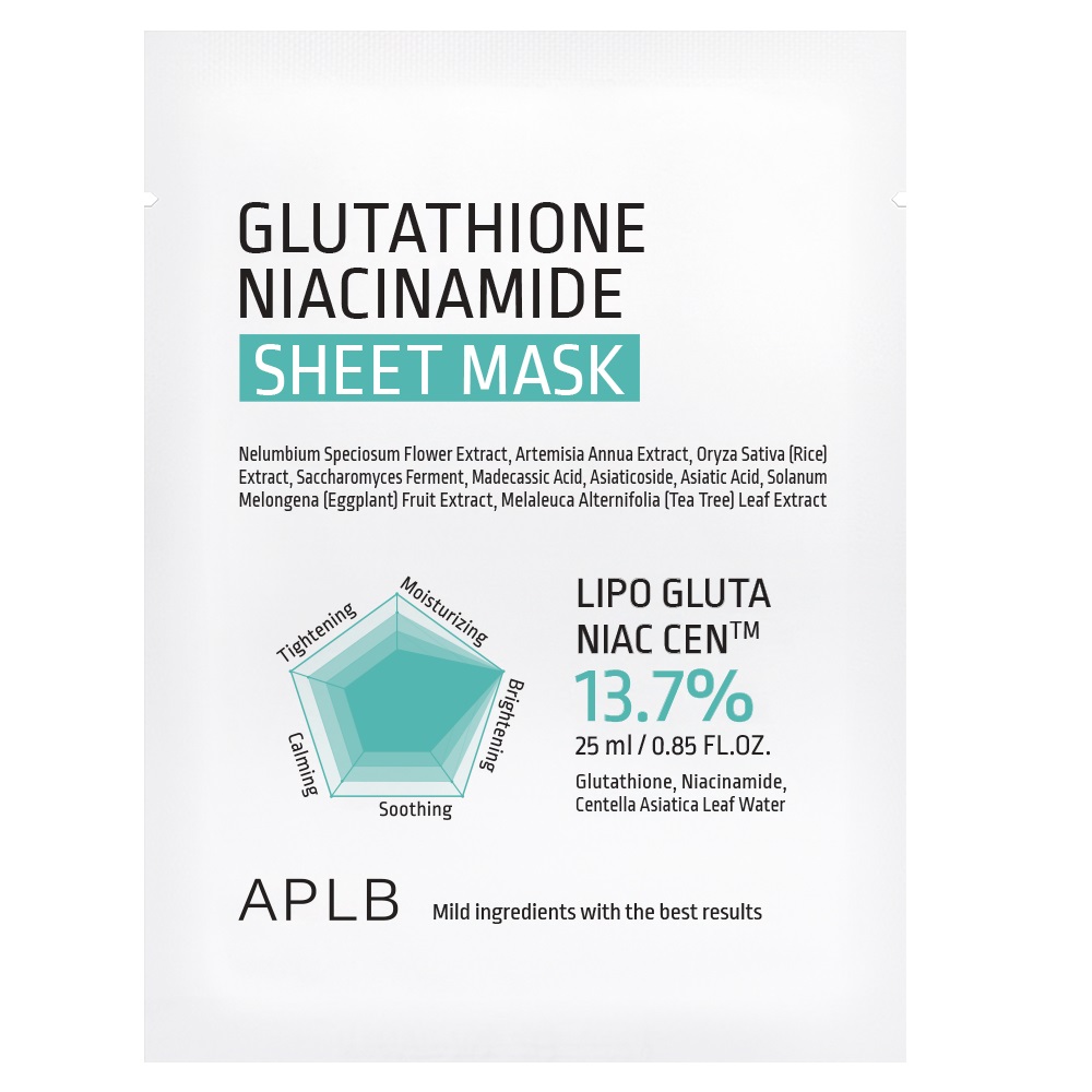 Glutathione Niacinamide Brightening Face Mask 25 ml