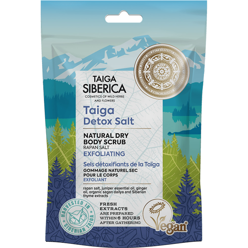 Taiga Siberica Taiga Detox Salt Taiga Siberica Exfoliating Dry