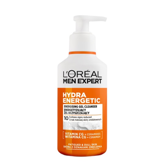 Men Expert Hydra Energetic Energizing Cleansing Gel For Skin Showing Signs Of Fatigue