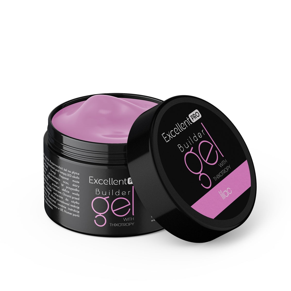Builder Gel With Thixotropy Lilac Construction Gel With Thixotropic Properties