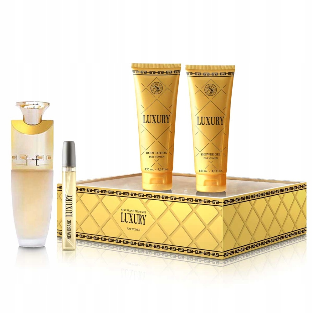 Luxury For Women Set + Body Lotion + Shower Gel +