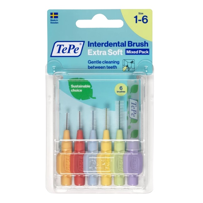 Extra Soft Interdental Toothbrushes Starter Set