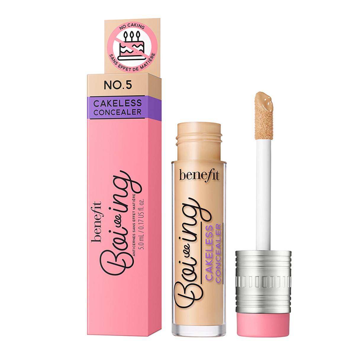 Boi-Ing Cakeless Concealer High-Coverage Liquid Concealer 05 Light Warm 5 ml
