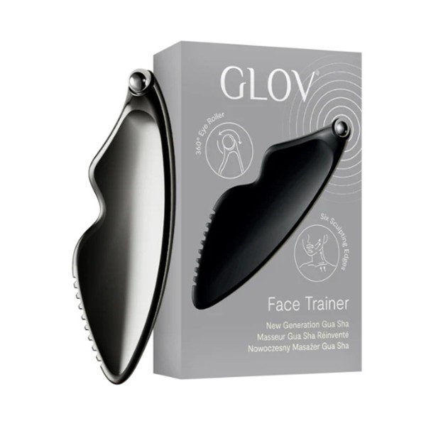 Face Trainer Modern Massage Device Gua Sha Black