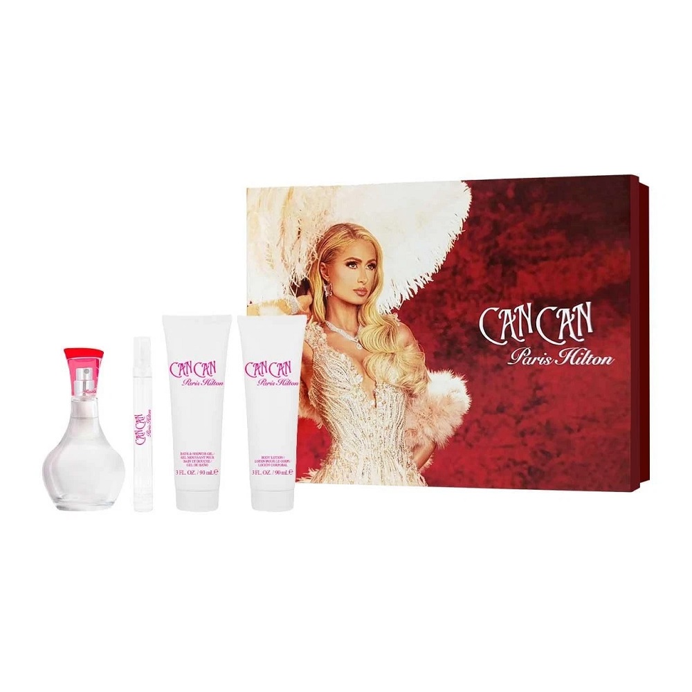 Can Set Perfumed Water + Body Lotion + Shower Gel + Perfumed Water