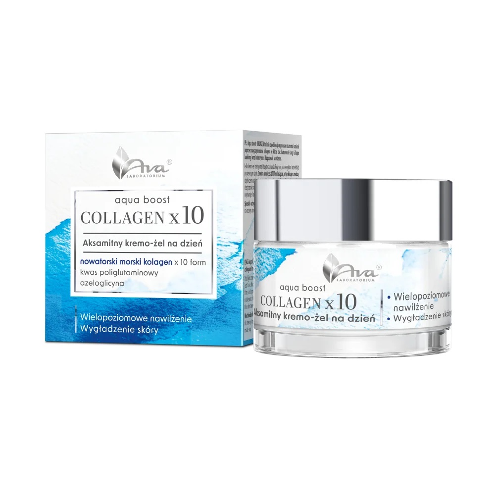 Aqua Boost Collagen X10 Velvety Day Cream-Gel