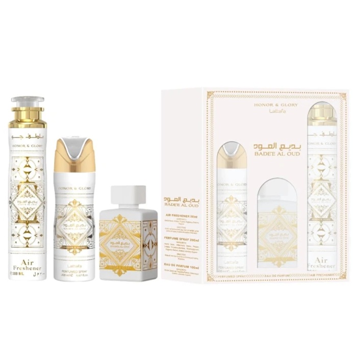 Bade'e Al Oud Honor & Glory Set Eau De + Deodorant + Air Freshener