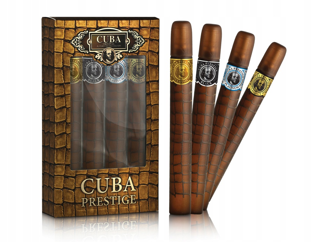 Cuba Prestige For Men Cuba Prestige Classic Set – + Black – + Platinum – + Legacy –