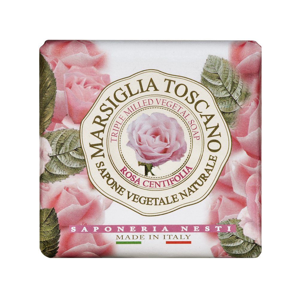 Marsiglia Toscano Rosa Centifolia Natural Toilet Soap
