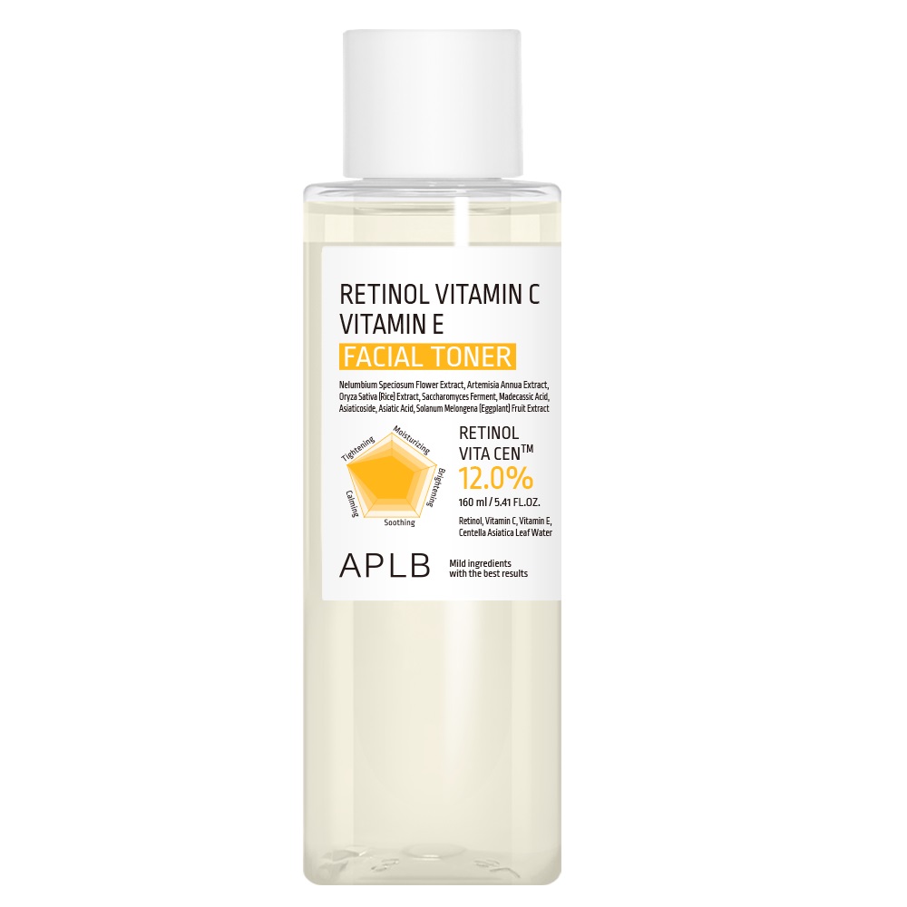 Retinol Vitamin C Vitamin E Brightening Facial Toner 160 ml