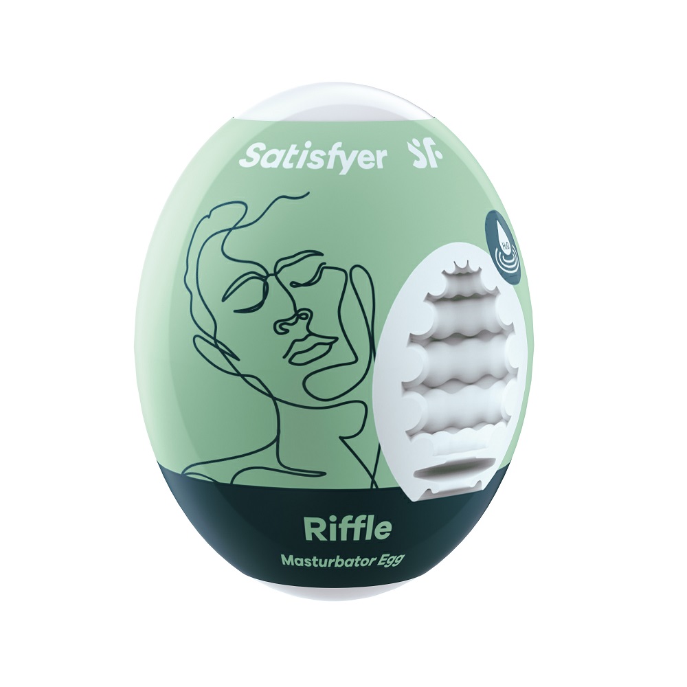Masturbator Satisfyer Masturbator Egg-shaped Riffle