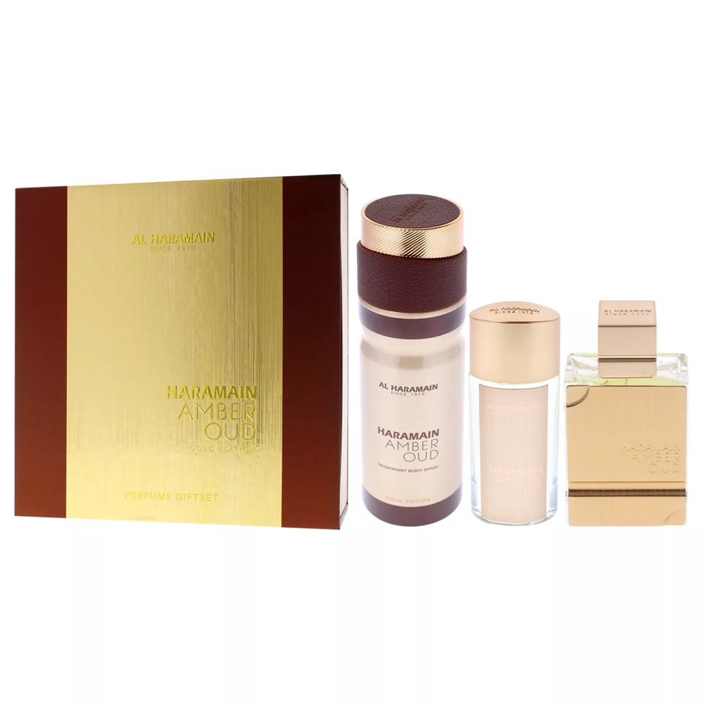 Amber Oud Gold Edition Set Eau De + Eau De +