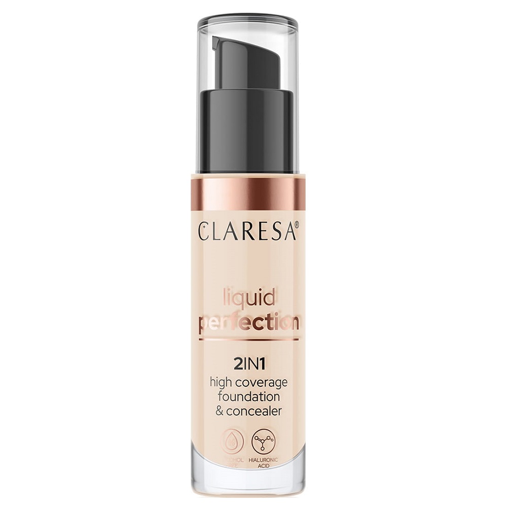 Liquid Perfection 2in1 High Coverage Foundation & Concealer 34g
