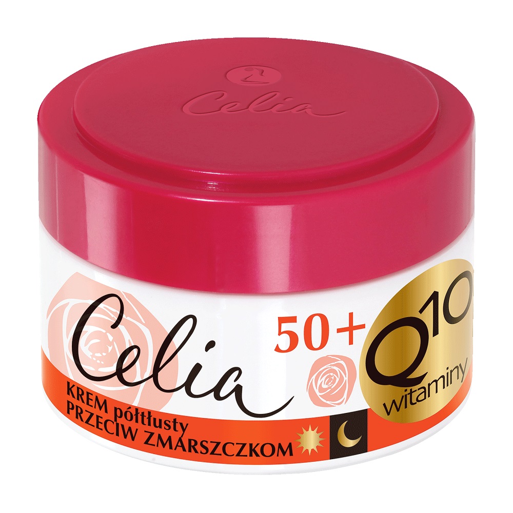 Q10 Vitamins Semi-Oily Anti-Wrinkle Day And Night Cream 50+
