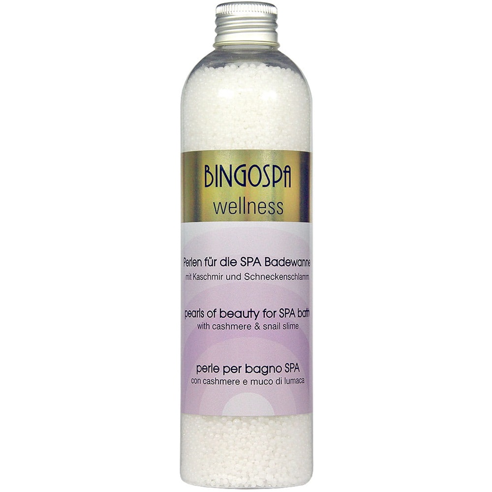 Pearls Of Beauty For SPA Bath Beads With Cashmere And Snail Mucin