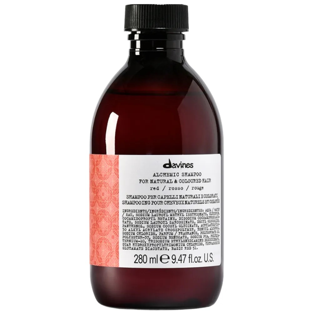 Alchemic Red Shampoo To Enhance Copper Highlights Shampoos 280 ml