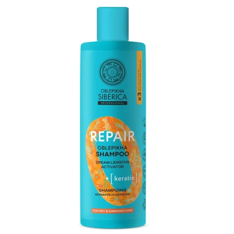 Oblepikha Repair Repairing Shampoo For Dry And Damaged Hair