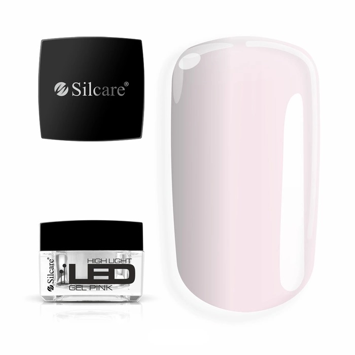 High Light Led Gel PINK High Light LED Gel – Medium-viscosity Single-phase Nail Gel, Pink