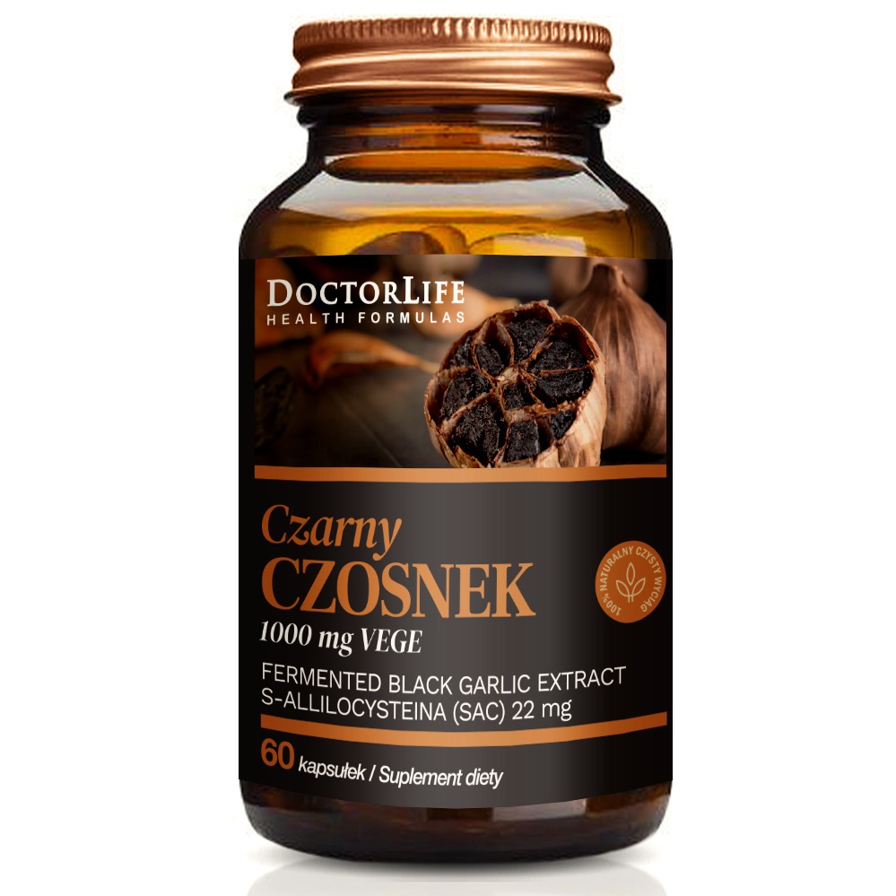 Black Garlic Dietary Supplement 60 Capsules