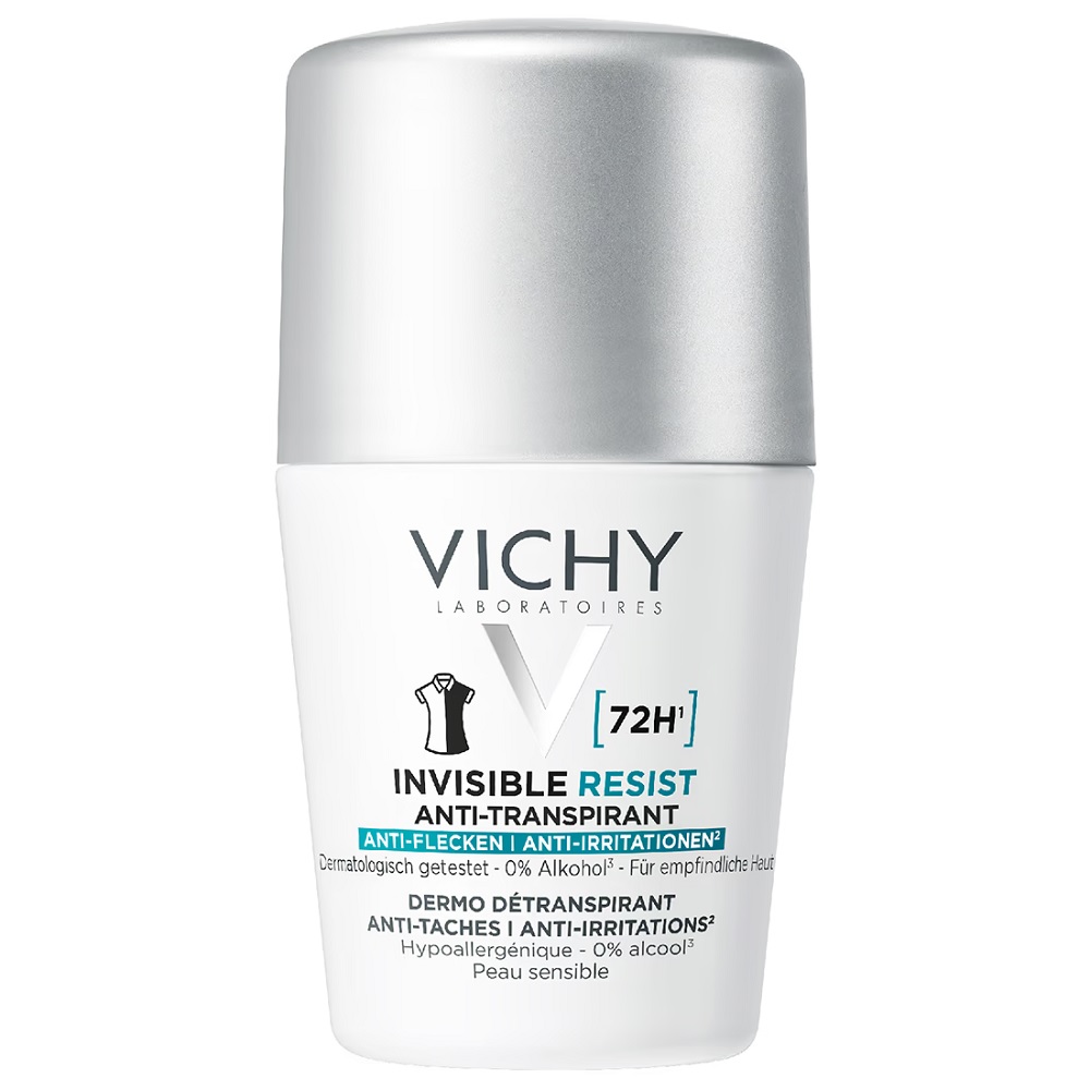 Invisible Resist 72-Hour Roll-on Antiperspirant To Prevent Stains On Clothing
