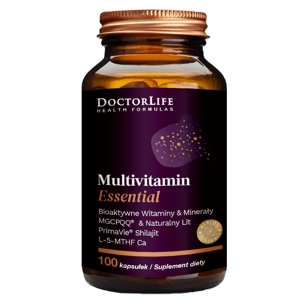 Multivitamin Essential Bioactive Vitamins And Minerals Dietary Supplement 100 Capsules