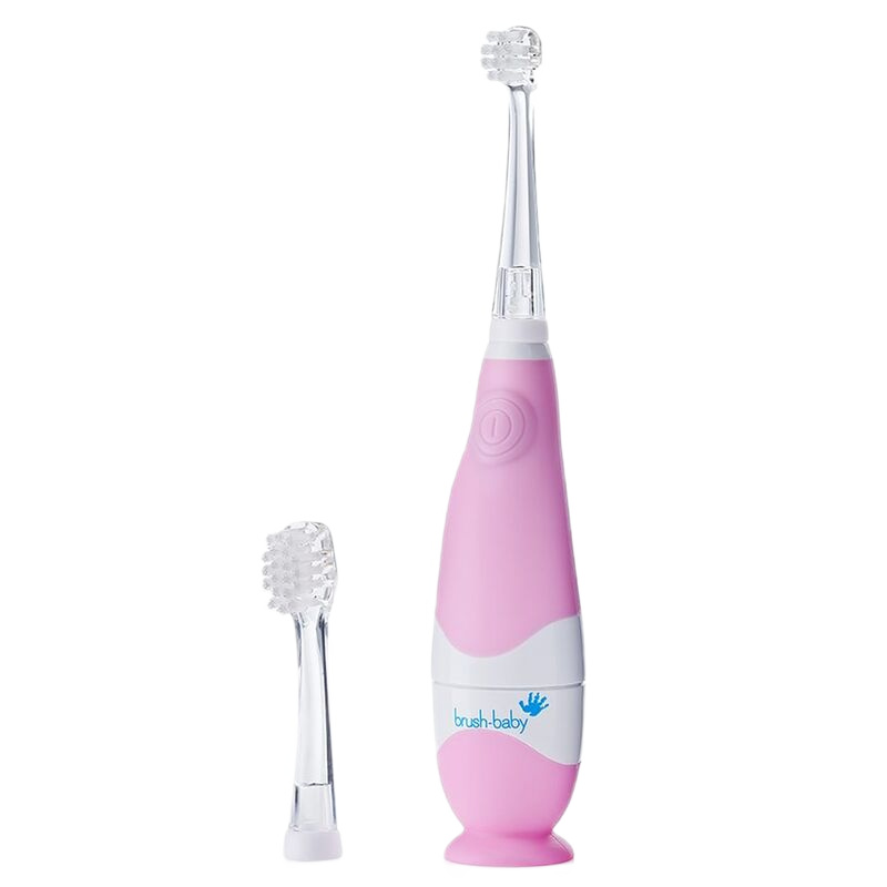 BabySonic Sonic Toothbrush For Children Ages 0–3, Pink