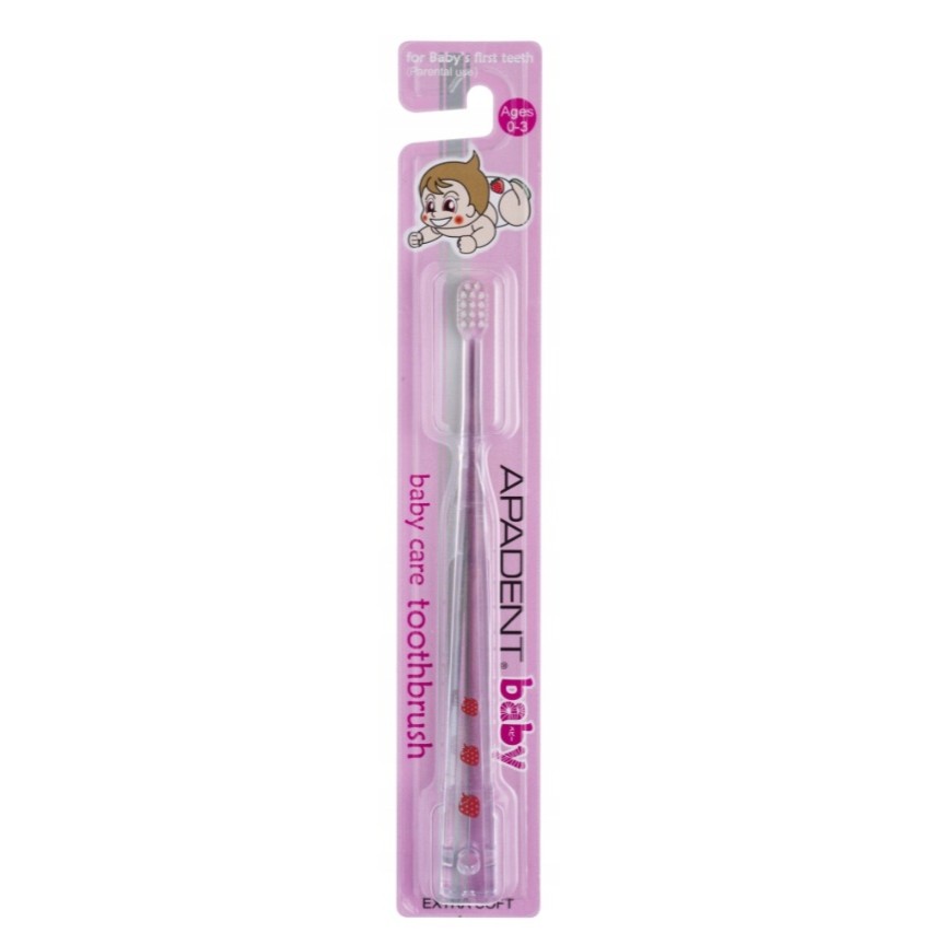 Baby Toothbrush Children's Toothbrush For Ages 0 To 3, 1 Piece