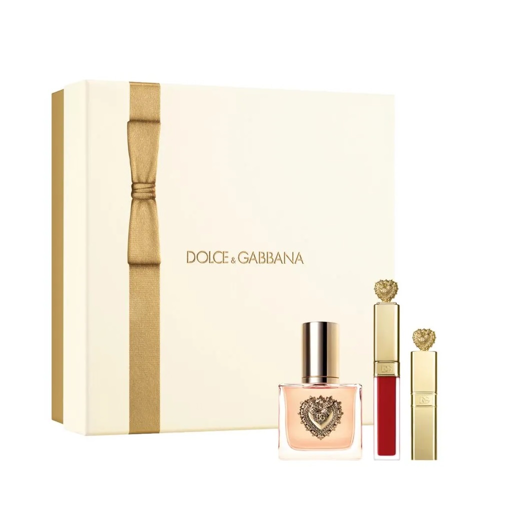 Devotion Gift Set: Eau De + Mascara + Lipstick