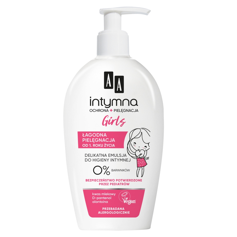 Krémová Emulzia Na Intímnu Hygienu Baby Girls 0% 300ml