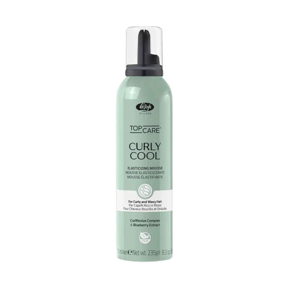 Top Care Curly Cool Foam Product To Enhance The Waves In Curly Hair 250 ml