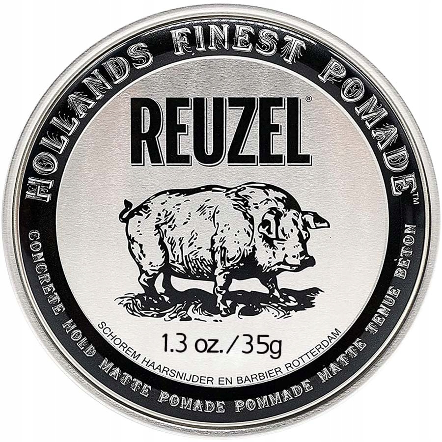 Hollands Finest Pomade Concrete Hold Matte Hair Pomade Water-based