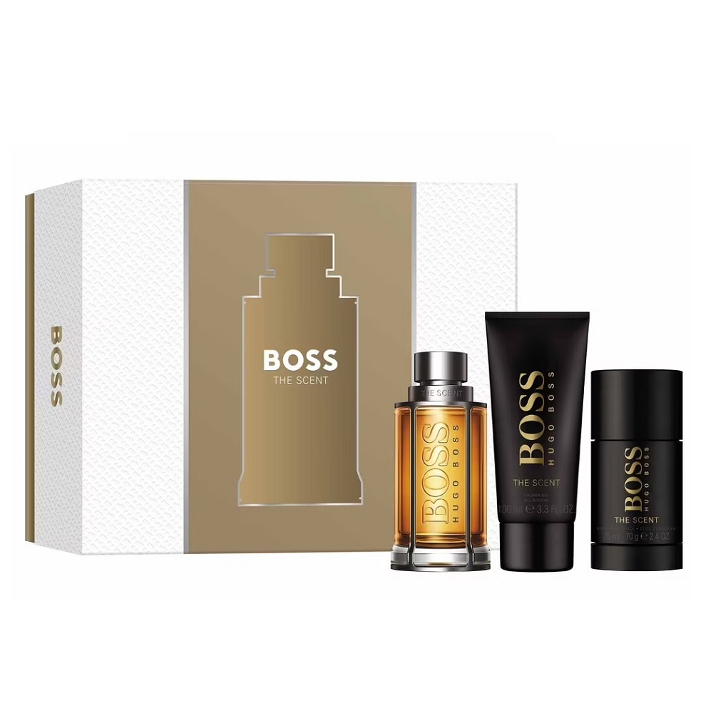 Boss The Scent For Man Set + Shower Gel +