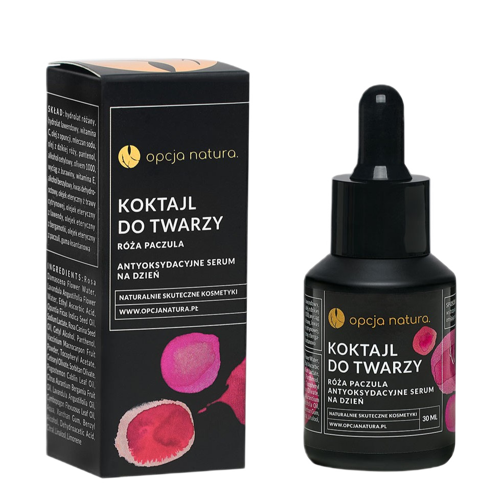 Face Creams Face Cocktail Antioxidant Day Serum Rose And Patchouli